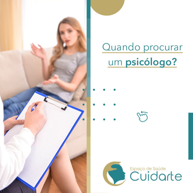 Procurar um psicólogo pode ser um passo importante para melhorar a saúde mental e emocional de uma pessoa. No entanto, saber quando procurar um psicólogo pode ser um desafio. Algumas situações que podem indicar a necessidade de procurar um psicólogo incluem sentimentos persistentes de tristeza, ansiedade ou estresse que afetam negativamente a vida cotidiana.

Além disso, traumas emocionais, como a morte de um ente querido, um divórcio, uma doença grave ou a perda do emprego, podem ser desafiadores de enfrentar sozinho e podem levar a problemas de saúde mental. Se uma pessoa estiver tendo dificuldades em lidar com um evento estressante, um psicólogo pode ajudar a encontrar maneiras de lidar com a situação e superá-la.

Outros sinais que podem indicar a necessidade de procurar um psicólogo incluem problemas de relacionamento, problemas de autoestima, comportamentos autodestrutivos, dependência química, entre outros. A terapia pode ajudar a pessoa a desenvolver habilidades para lidar com esses problemas e a se sentir mais feliz e saudável emocionalmente.

Em resumo, é importante procurar um psicólogo quando sentimentos negativos começam a afetar negativamente a vida cotidiana ou quando ocorre um evento traumático. Terapia pode ser um espaço seguro para lidar com questões emocionais, desenvolver habilidades de enfrentamento saudáveis e melhorar a qualidade de vida.

Precisa de ajuda? Agende uma consulta e venha conversar com a gente!

📌 Av. Lins de Vasconcelos, 3282, Cj 35, 3º andar, Vila Mariana – SP
📞 WhatsApp: (11) 98199-0292

#EspaçoCuidarte #Cuidarte #AtendimentoPsicologico #AtendimentoPersonalizado #SaudeMental #BemEstar